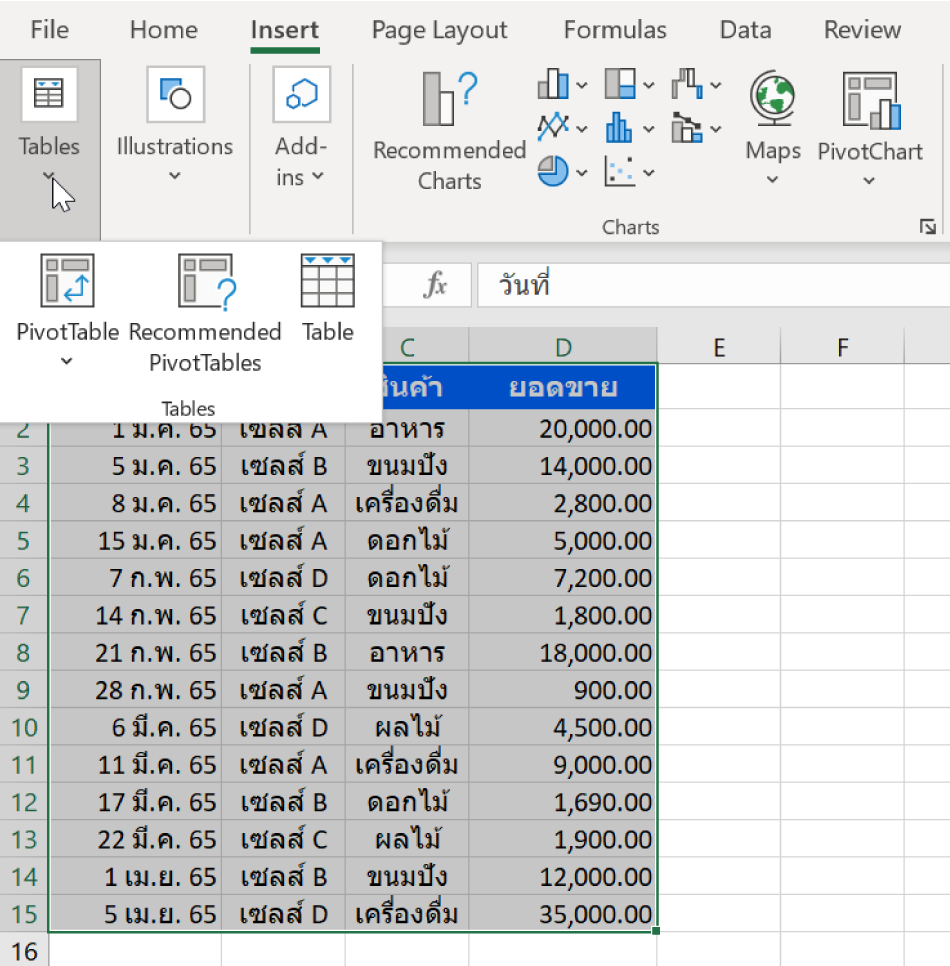 Excel PivotTable-1