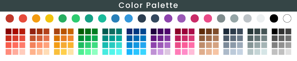 color selected for presentation