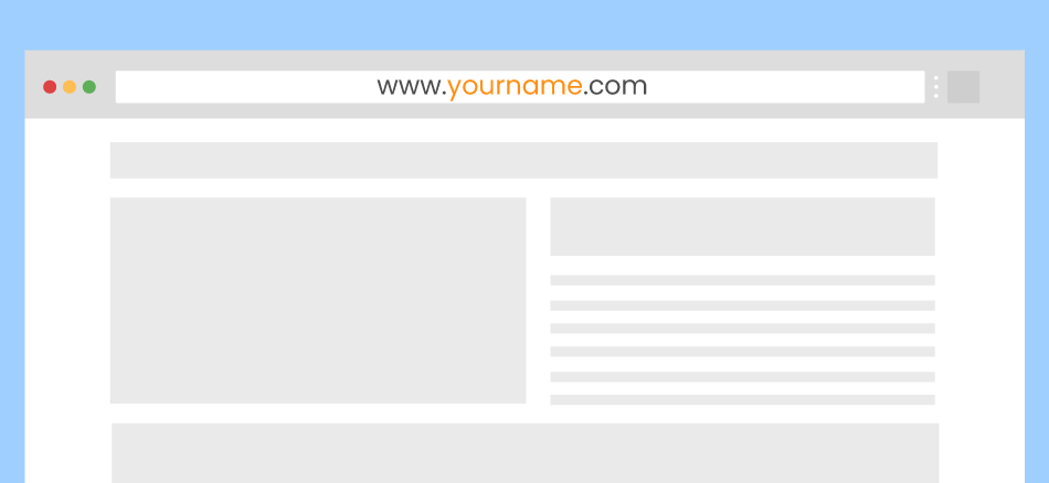 เตรียมชื่อเว็บไซต์ domain name โดเมนเนม เพื่อสร้างเว็บไซต์
